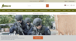 Desktop Screenshot of military1st.co.uk